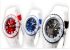 Silicone watch 39mm V3 white