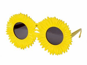 Brille Partybrille Funbrille Sonnenblume