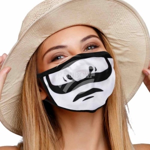 Respirator mask with motif AM-151