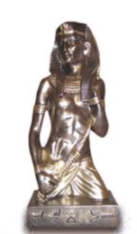 gyptischer Frauentorso bronze 46 cm