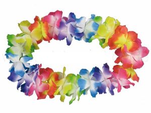 Hawaii chains flower necklace Maxi Multicolor