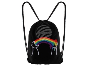 Backpack bag Gym Bag Puke Rainbow