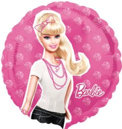 Foil balloon heart Barbie
