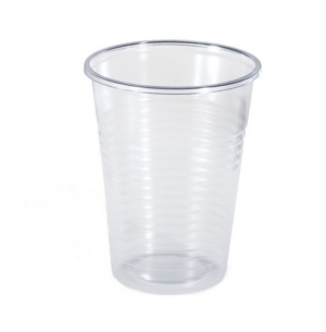 PP drinking cups transparent 0.2 l with calibration mark 3000 pi