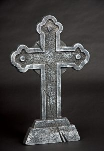 Grave stone cross