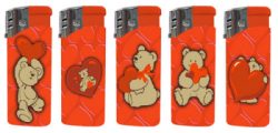 Mini Electronic Lighter Love Bear