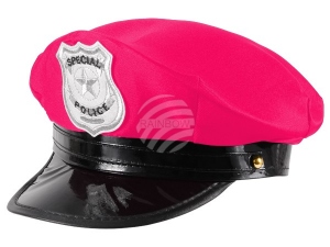 Police cap pink