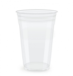 rPET Clear Cup vaso Smoothie 0,5 l 20oz 1000 piezas