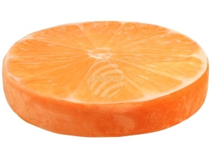 Design Motif Pillow Orange color orange
