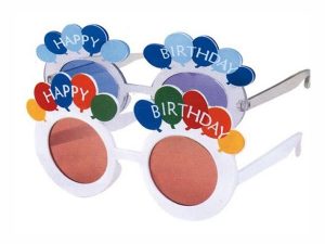 Brille Partybrille Funbrille Happy Birthday 1