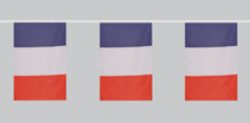Flaggenkette Frankreich