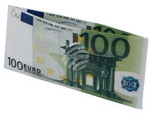 Designer purses wallets 100 EURO note