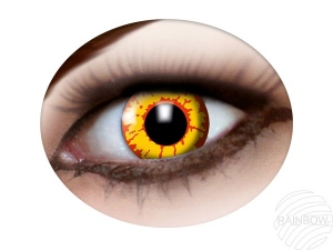 Contact lenses Fun Carnival red/yellow 09