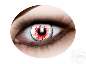 Contact lenses Fun Carnival red/white 16