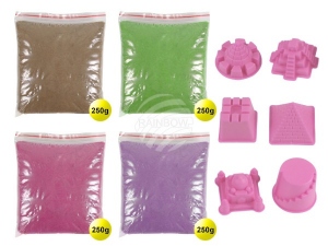 Magic sand 4 pack and 6 shapes 04