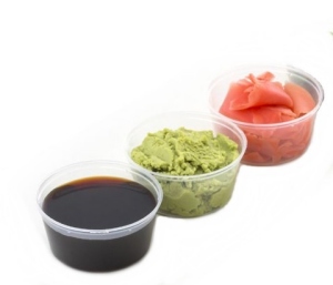 PP Dressing cups, dip, sauces  80ml 72x35mm 1000 pieces