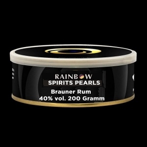 Spirit Pearls Brauner Rum 40% vol. 200 Gramm