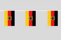 Flag chain Germany with eagle