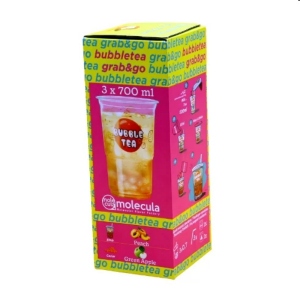 Bubbletea Grab&Go Caja manzana 3x700ml