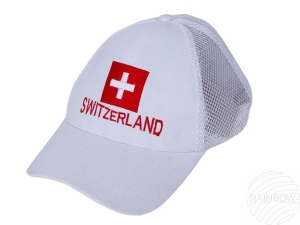 Caps Switzerland peaked cap