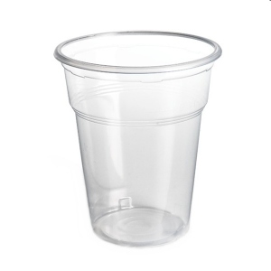 Vaso de bebida Reutilizable transparente 450-500ml
