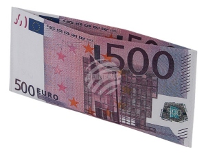 Designer purses wallets 500 EURO note