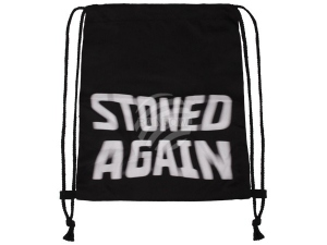 Gym bag Gymsac Design stoned again black/white