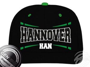 Snapback Cap Basecap Hannover schwarz