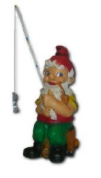 Dwarf with fishing pole KM111