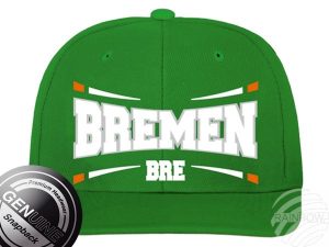 Snapback Cap Basecap Bremen grn