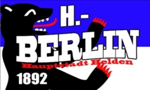 Fahne Berlin Hauptstadt Helden