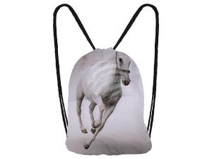 Backpack bag Gym Bag White horse