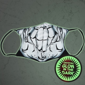Respirator mask with motif Glow in the dark MASK-024