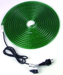 Eurolite Rubberlight Rope light 9m green