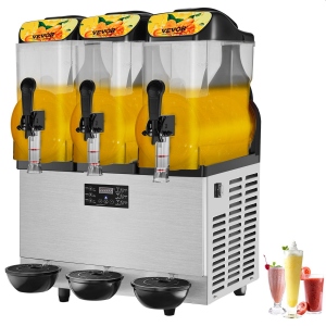 Commercial slushy machine 3x12 liters