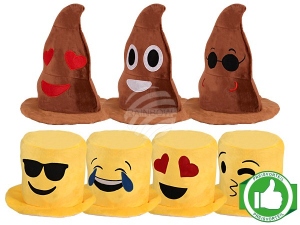 Emoticon carnival hats 35 pieces starter pack