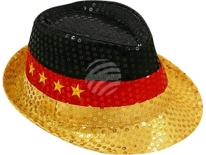 Trilby hat Germany with 4 stars