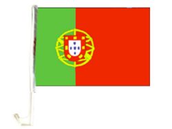 Flagi samochodowe Portugalia