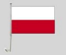 Flagi samochodowe Polska