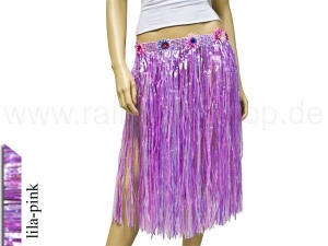 Hawaii Bast skirts long purple/pink