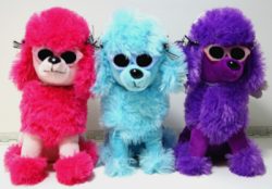 Poodle with sunglasses 25cm