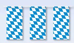 Fahnenkette Bayern