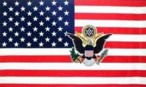 Fahne USA Prsident 2