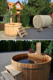 Bath tub wooden tub