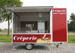 Selling trailer Creperie 2,50 m
