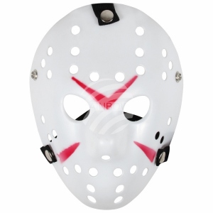 Carnival mask white horror MAS-67