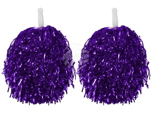 Cheerleader Pom Pom Dance whisk purple