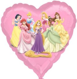 Foil balloon Heart Princess