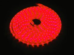 Eurolite Rubberlight LED waz 9m czerwony