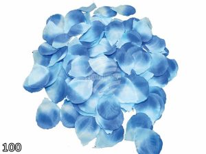 Rose leaves 100 blue white